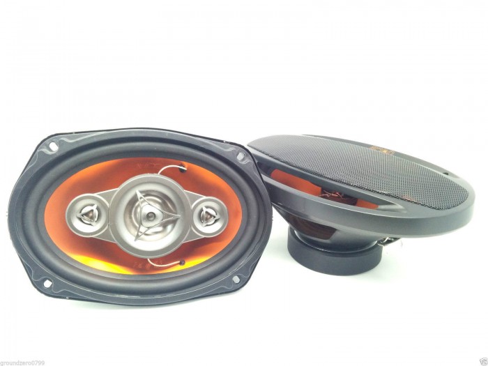 Juice JS695 4way Coaxial Efficient Performance 6x9 Speakers